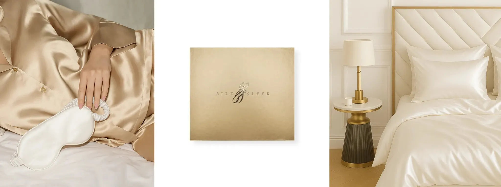 SilkSleek Luxury Mulberry Silk Gift Set Collection