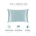 Sea Breeze Silk Pillowcase