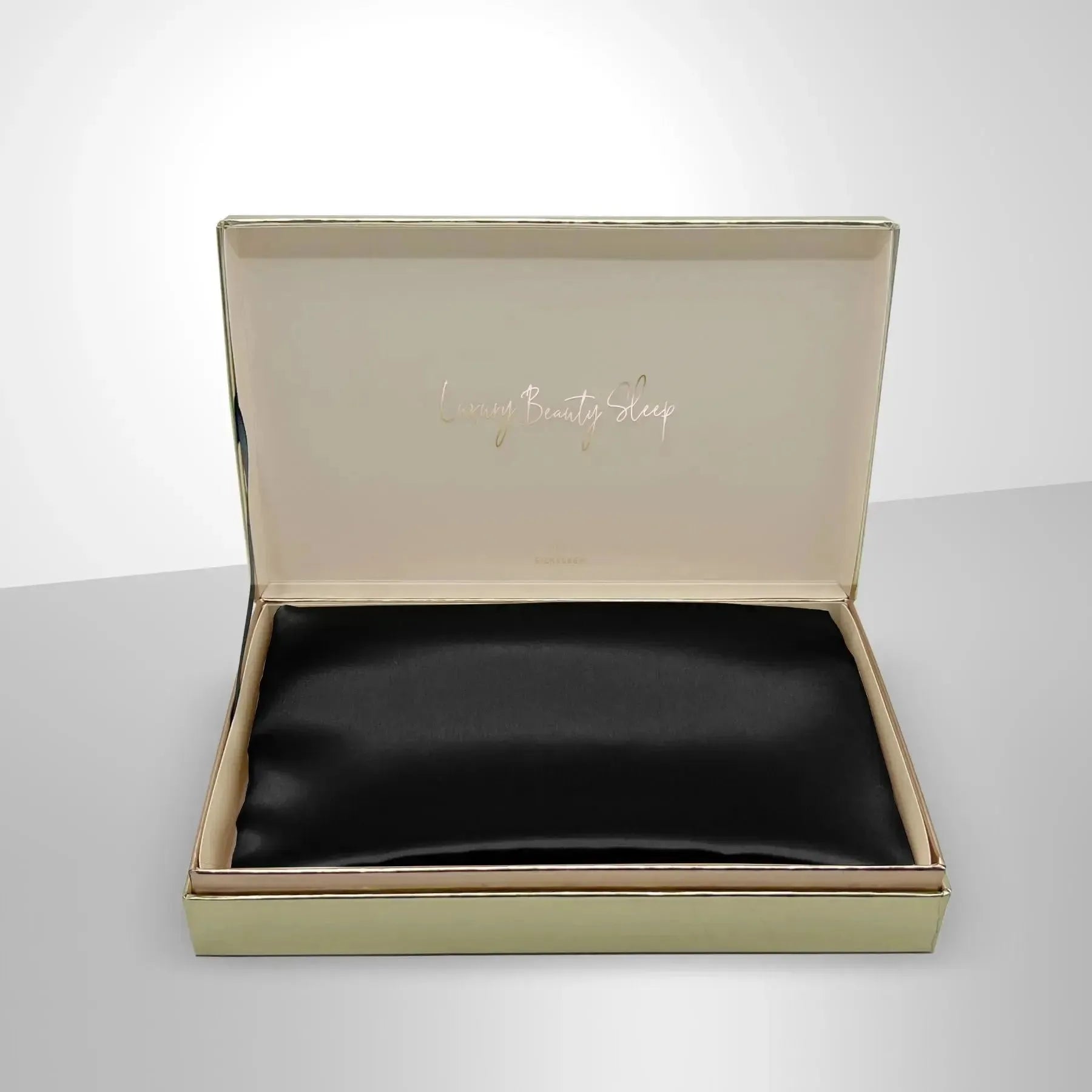 Black Silk Pillowcase - 22 Momme Pure Mulberry Silk Pillowcase UK