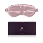 Blush Pink Silk Eye Mask - 22 Momme Pure Mulberry Silk Sleep Mask UK
