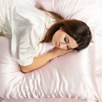 Blush Pink Silk Pillowcase - 22 Momme Pure Mulberry Silk Pillowcase UK