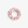 Blush Pink Silk Scrunchie Large - 22 Momme Pure Mulberry Silk Hair Tie UK