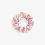 Blush Pink Silk Scrunchie Large - 22 Momme Pure Mulberry Silk Hair Tie UK