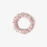 Blush Pink Silk Scrunchie - Midi - SilkSleek