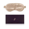 Champagne Silk Eye Mask - 22 Momme Pure Mulberry Silk Sleep Mask UK