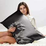 Charcoal Silk Pillowcase - 22 Momme Pure Mulberry Silk Pillowcase UK