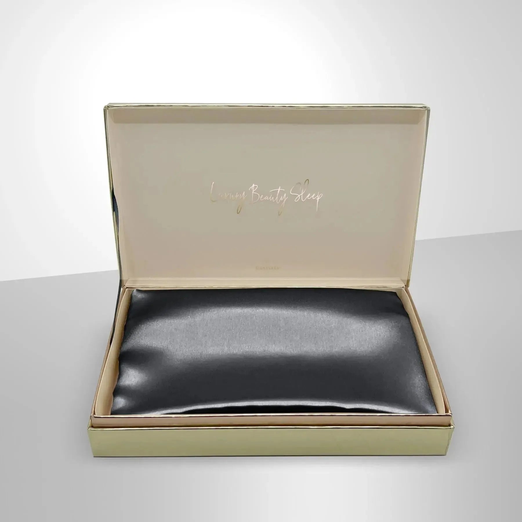 Charcoal Silk Pillowcase - 22 Momme Pure Mulberry Silk Pillowcase UK
