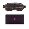 Chocolate Silk Eye Mask - 22 Momme Pure Mulberry Silk Sleep Mask UK
