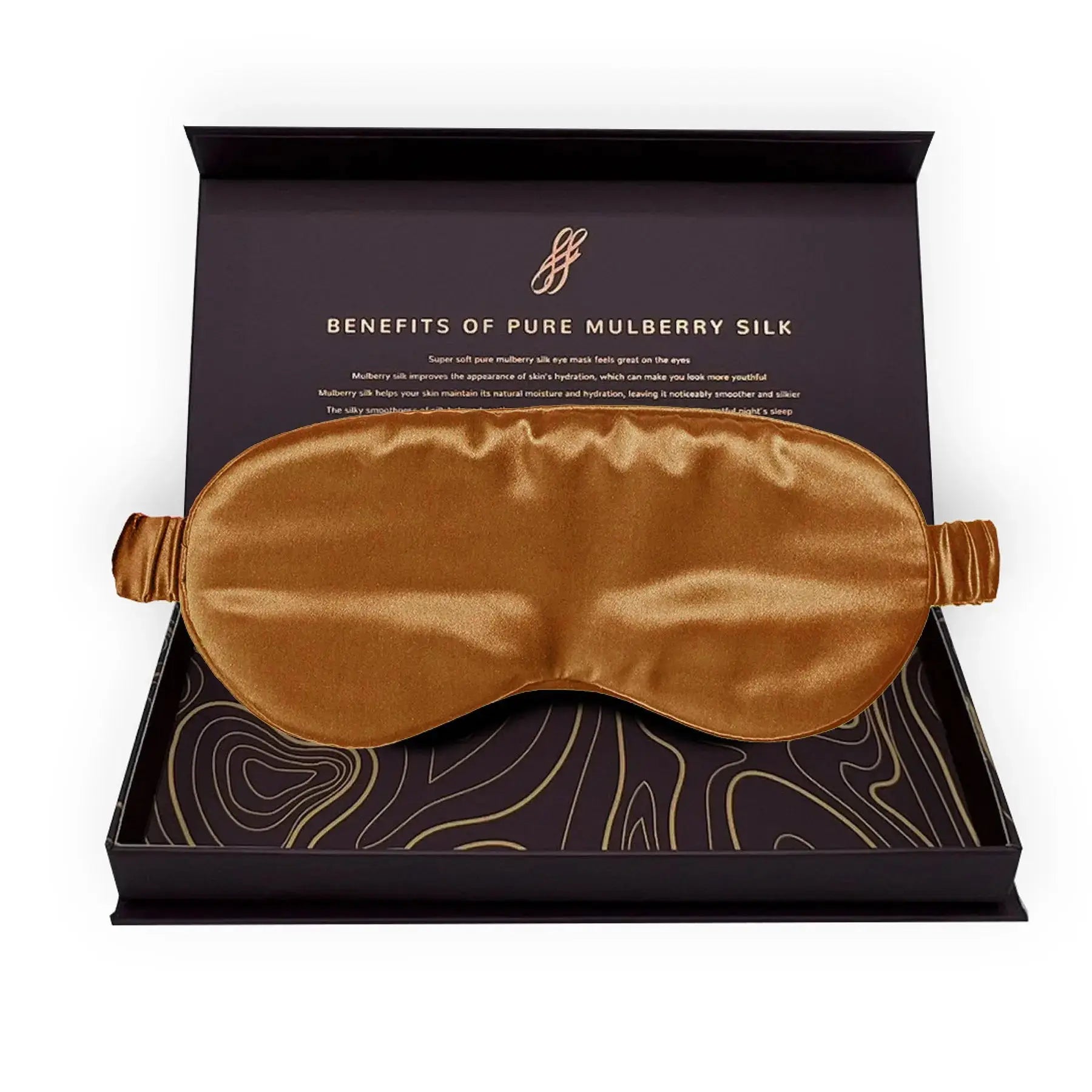 Dusk Silk Eye Mask - 22 Momme Pure Mulberry Silk Sleep Mask UK