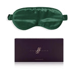 Emerald Silk Eye Mask - 22 Momme Pure Mulberry Silk Sleep Mask UK