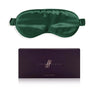 Emerald Silk Eye Mask - 22 Momme Pure Mulberry Silk Sleep Mask UK