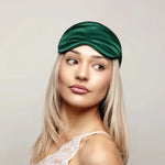 Emerald Silk Eye Mask - 22 Momme Pure Mulberry Silk Sleep Mask UK