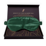 Emerald Silk Eye Mask - 22 Momme Pure Mulberry Silk Sleep Mask UK