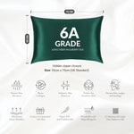 Emerald Silk Pillowcase - 22 Momme Pure Mulberry Silk Pillowcase UK