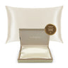 Ivory Silk Pillowcase - 22 Momme Pure Mulberry Silk Pillowcase UK