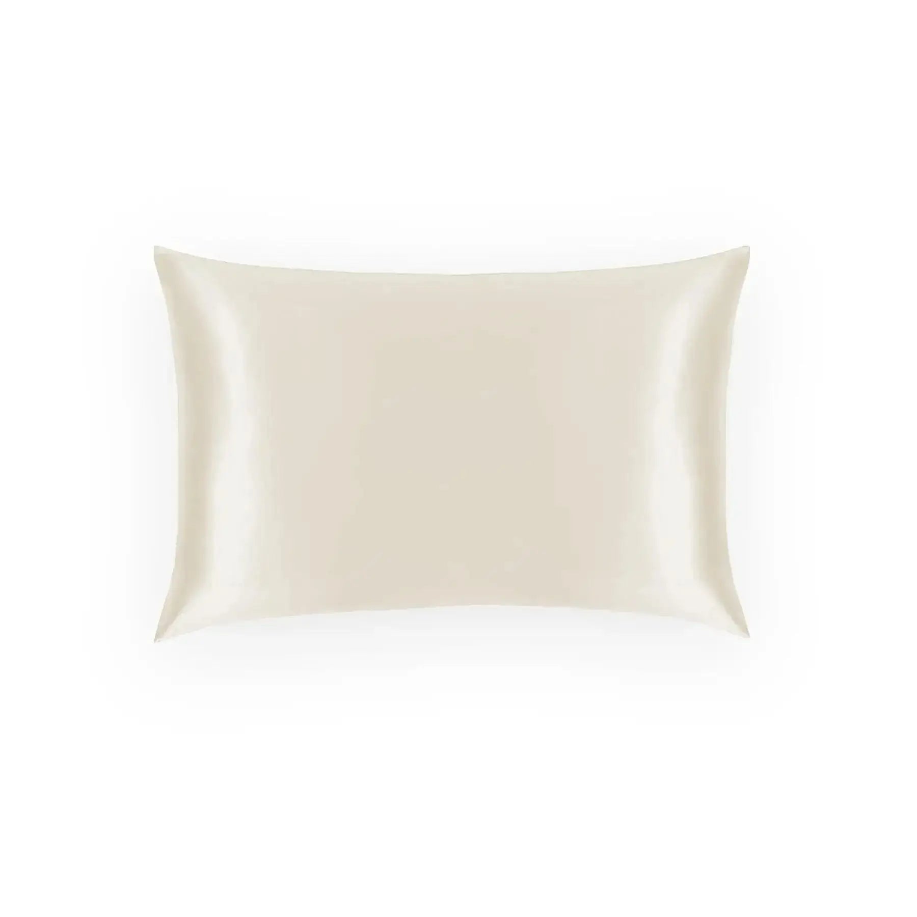 Ivory Silk Pillowcase - 22 Momme Pure Mulberry Silk Pillowcase UK