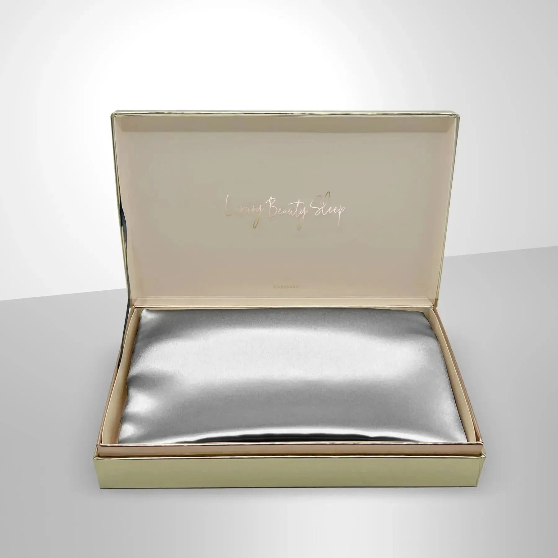 Silver Silk Pillowcase - 22 Momme Pure Mulberry Silk Pillowcase UK