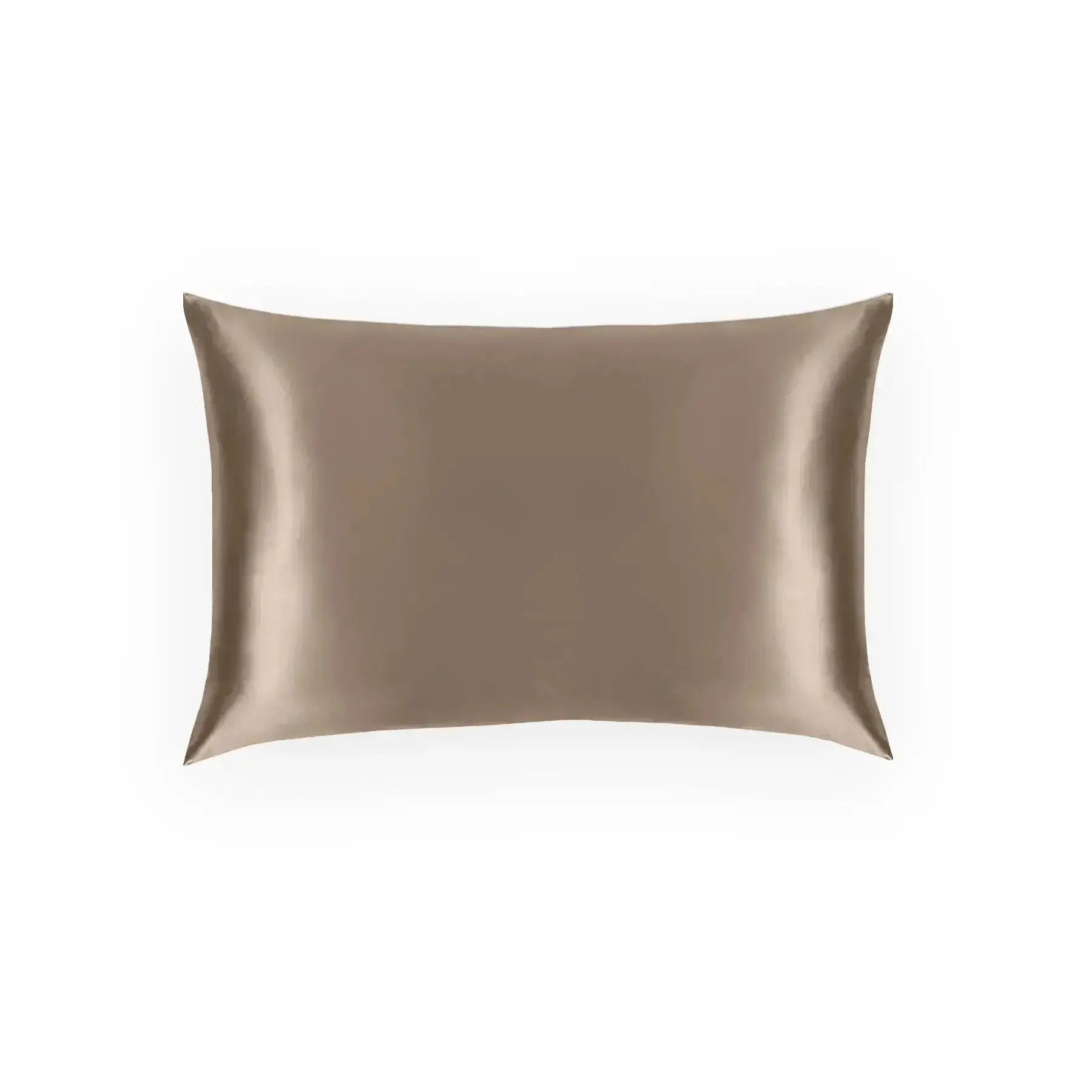 Taupe Silk Pillowcase - 22 Momme Pure Mulberry Silk Pillowcase UK