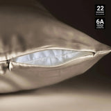 Taupe Silk Pillowcase - 22 Momme Pure Mulberry Silk Pillowcase UK