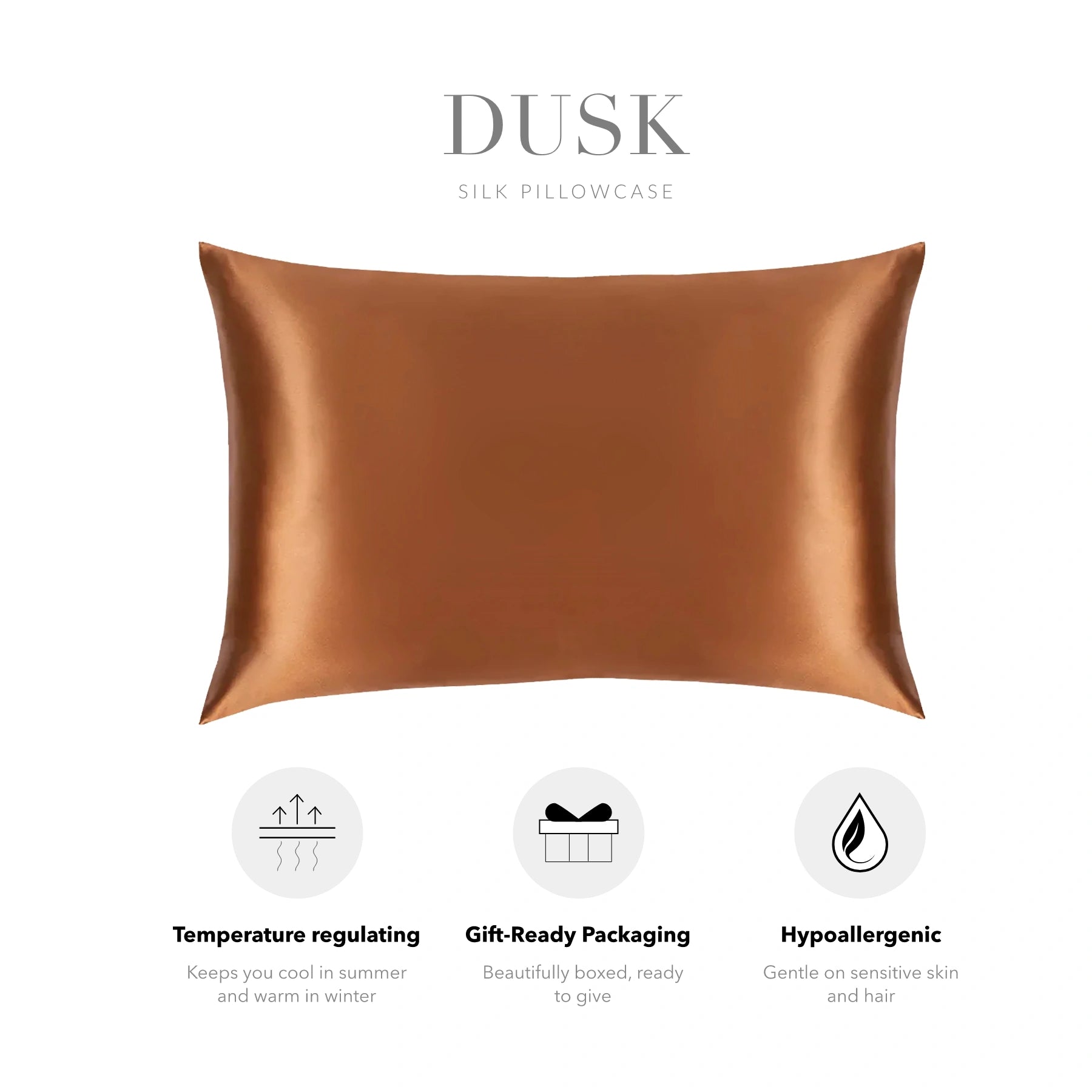 Dusk Silk Pillowcase