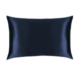 Navy Silk Pillowcase - 22 Momme Pure Mulberry Silk Pillowcase